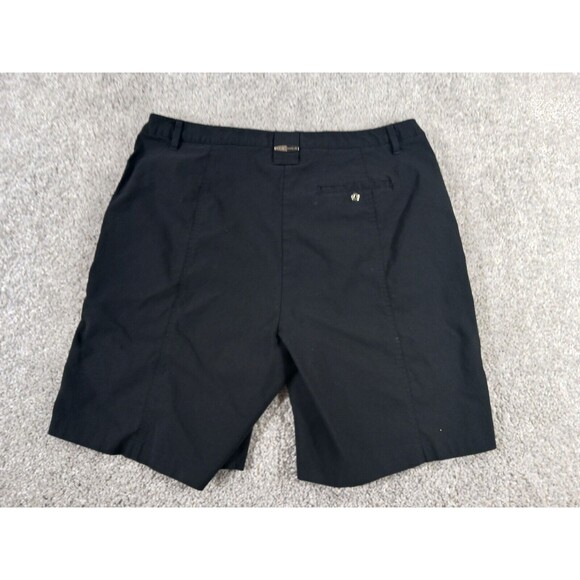 Jamie Sadock Women's Active Golf Shorts Size 16 Black Bermuda - Picture 7 of 8